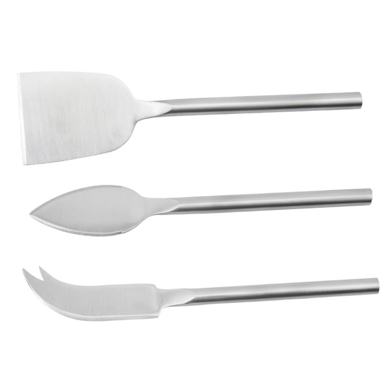 RORPOIR Cheese Knife Set 3pc Spreader Fork Spatula Stainless Steel Cheese Cutters for Charcuterie Boards