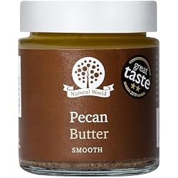 Nutural World - Smooth Pecan Nut Butter (170g) - 100% pure single ingredient