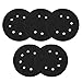 LEONTOOL 5-Inch 8 Holes Hook and Loop Soft Sponge Cushion Buffer Pad 5 Packs Cushion Interface Buffer Pad for Cable Orbital Sander