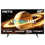 [ Écran Mat & Anti-reflet ] Metz MNH7000Z Mini LED Téléviseur avec technologie QLED, la technologie d'écran mat minimise les reflets et l'éblouissement, offrant une expérience visuelle confortable, même dans les pièces lumineuses.Écran Mat offre également un angle de vision exceptionnel de près de 180° de vision, l’espace d’affichage a été considérablement amélioré, idéal pour le salon, la chambre, le bureau etc.