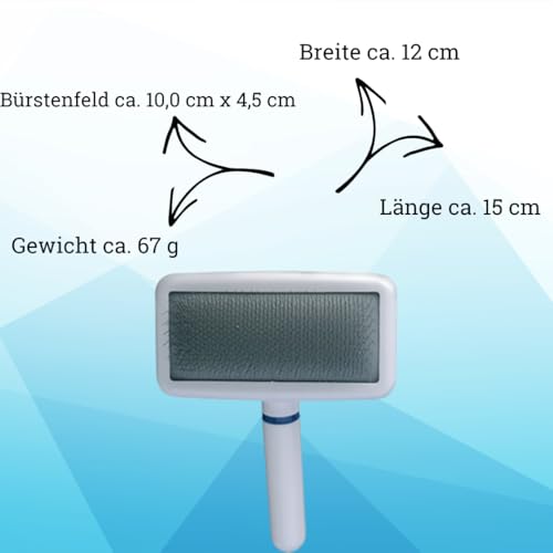 EHASO Doggy-Man Plastikbürste Soft-Mittel
