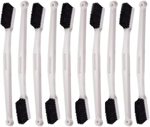 Jscarlife 10pcs Deep Detail Cleaning Brush, Heavy Duty Gap Brush, Car Interior Brush Cleaning Tool Cleaning Brush with Comfort Handle Easy to Clean Corner, Furniture, Couch, Sofa etc