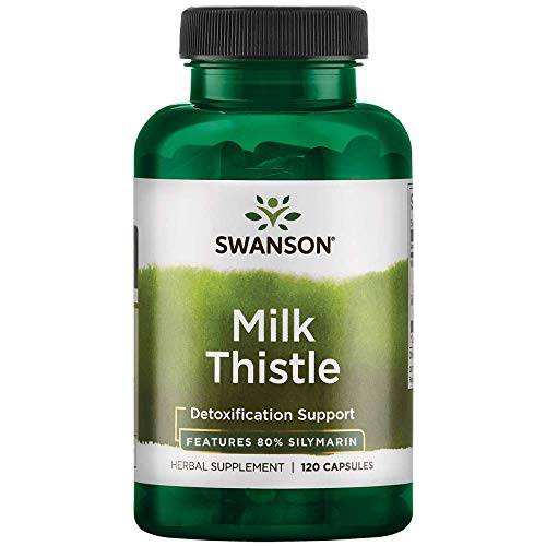 Swanson Milk Thistle (Standardized) 250 Milligrams 120 Capsules