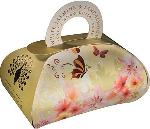 White Jasmine & Sandalwood 260g Large Bath Soap