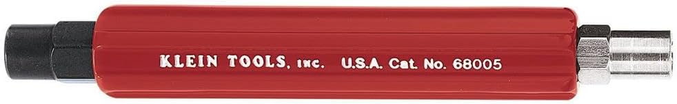 Klein Tools 68005 Wrench, High Impact Can Wrench with 7/16-Inch and 3/8-Inch Hex Sockets for Telecom (Pack of 2)
