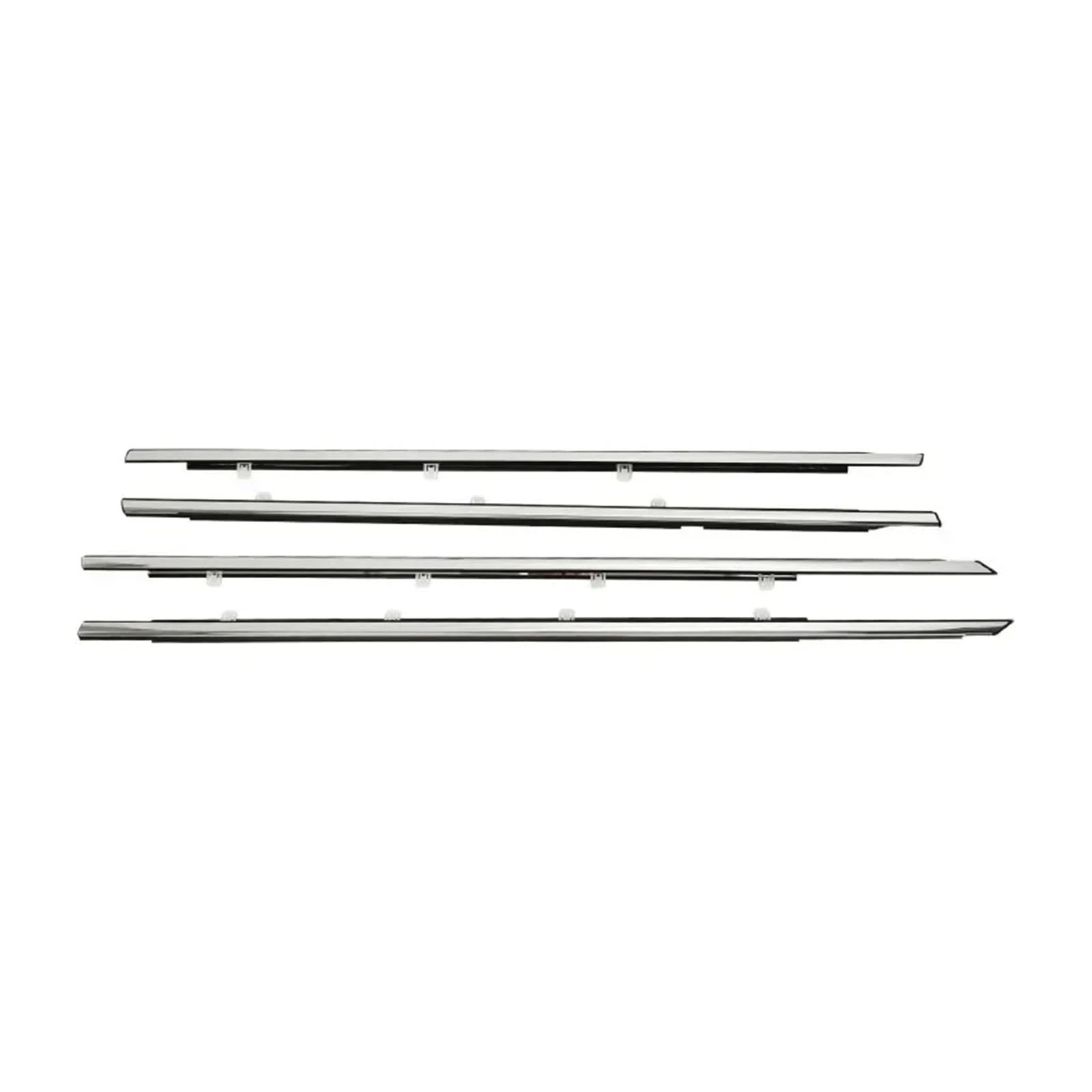 Uussup One Color Rubber Seal Weather Stripping For America Us For Accord 2008-2011 2012 Car Side Window Weatherstrip Sealing Trims Chrome Glass Sealant Strip Weather