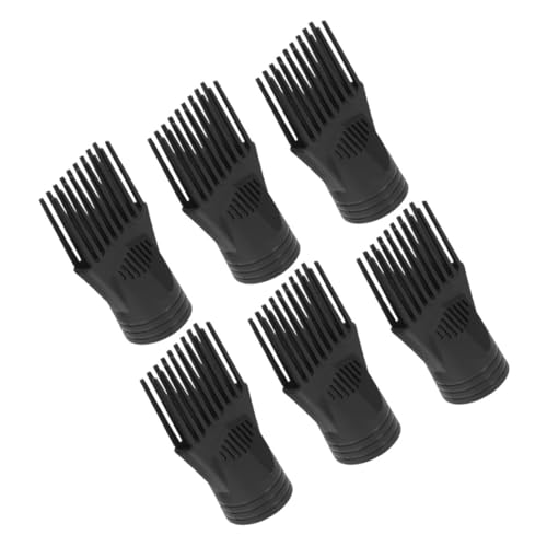 NOLITOY 6pcs Blow Dryer Nozzle Attachments Styling Tools for All Hair Types Compatible Hairdryers for Salon Use and Home Styling
