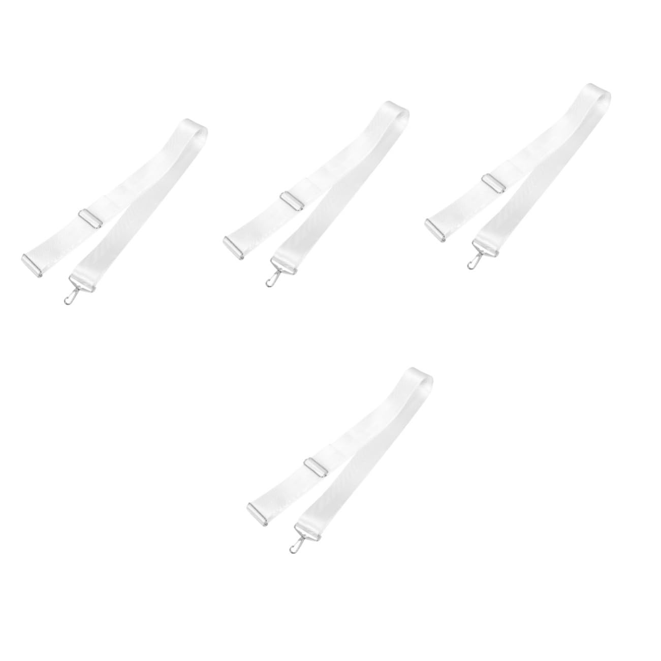 BESTonZON Cintura a rete da tennis accessori per campi da tennis reti da tennis cinghia per rete da tennis portatile cinghie per rete da tennis regolabili rete sportiva nylon bianca