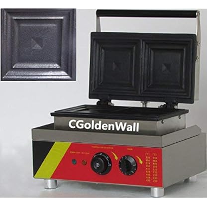 cgoldenwall np-535 2 Commercial Waffelautomat Elektrische Waffel Maschine no-stick Belgische Waffel Baker Sandwich Maker Maschine Panini Maker 110 V/220 V CE Zertifizierung
