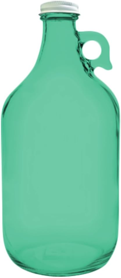 TableTop King True Fabrications 1/2 Gallon Clear Glass Beer Growler - Full Color Cobalt Blue - Additional Vibrant Colors Available : Home & Kitchen