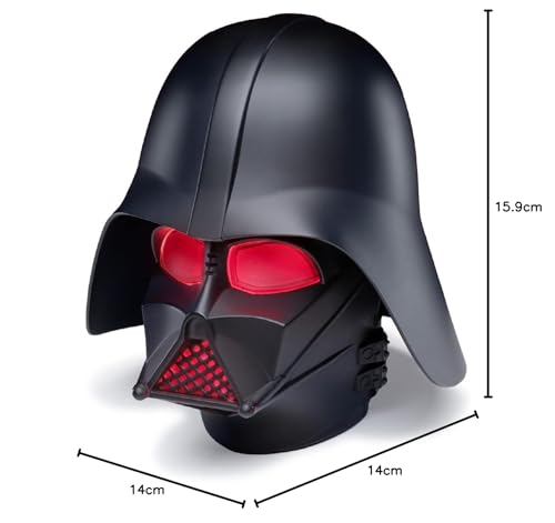 Star Wars Lampada Darth Vader con Suono Lampada Collezionabile, Luce da Scrivania, Regalo per Fan - Gadget - Immagine 8