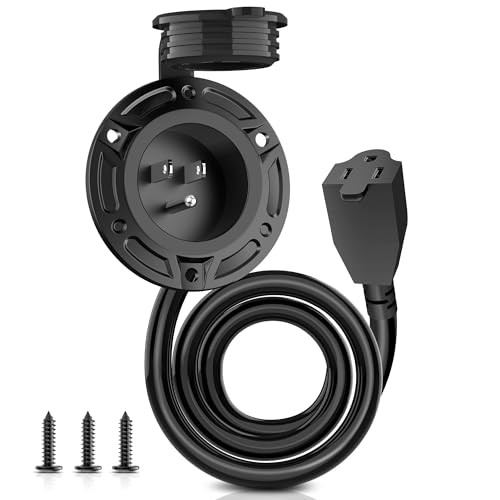 15 Amp 125V Shore Power Inlet Plug