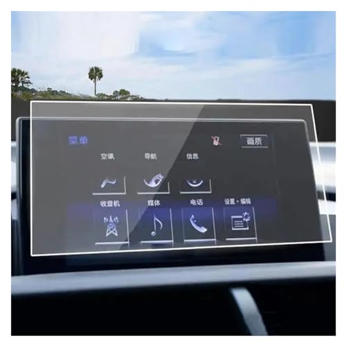 Protection d'écran verre trempé Lexus NX200 NX300h film navigation GPS auto
