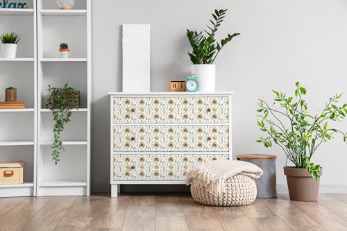 Pegatinas para cocina Wallfluent autoadhesivas para tapar desperfectos en muebles de armarios 3
