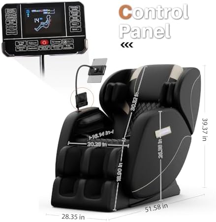 Black Home Relaxation Recliner