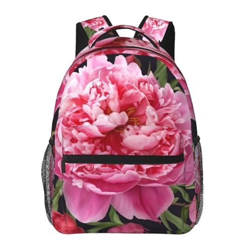 Sac à dos voyage ordinateur pivoine idéal pour trajets pro et bureau