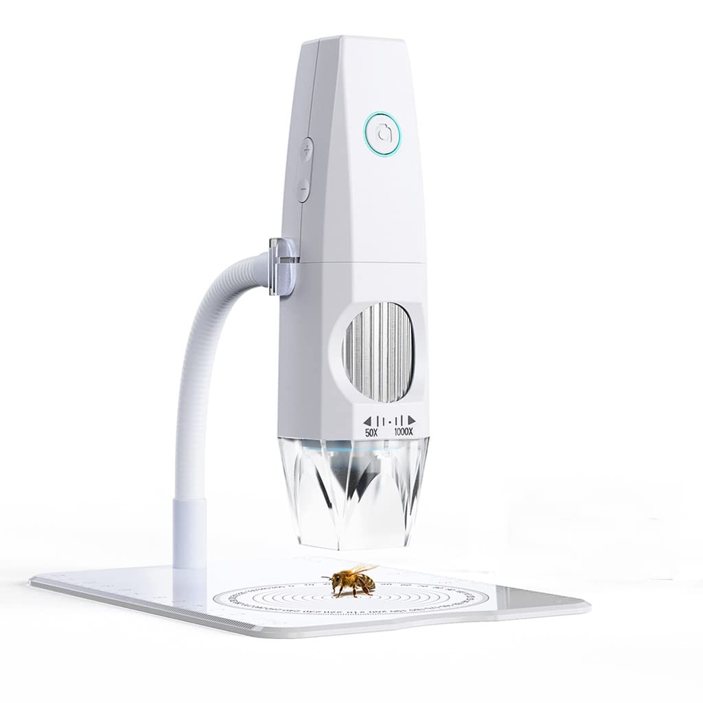ASerZenith 2Mp 1080P Electron Microscope Mobilephone Computer Connecting Microscope Photo Video Portable Electron Microscop