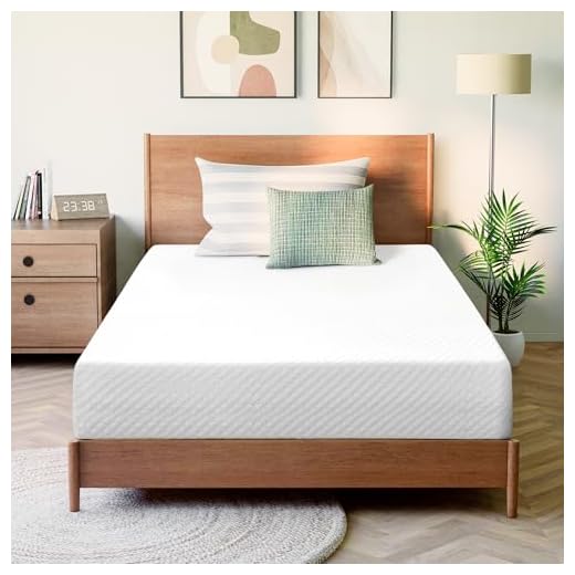 GAESTE 8 Inch Twin Cooling Gel Memory Foam Mattress for Cool Sleep Medium Firm CertiPUR-US Certified Foam, Mattress in a Box Pressure Relief Removable Cover No Fiberglass (Twin, 8 in)