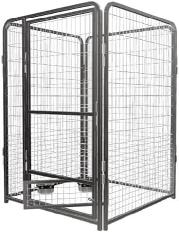 Basic Dog Kennel Pro (Galvanized) Family (4' X 4' Basic Dog Kennel Pro (Galvanized))