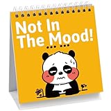 Fancy Land Funny Desk Signs Cute Desk Accessories for Office 30 Flip Over Messages for Desktop Coworker Colleague Staff Business Supplies