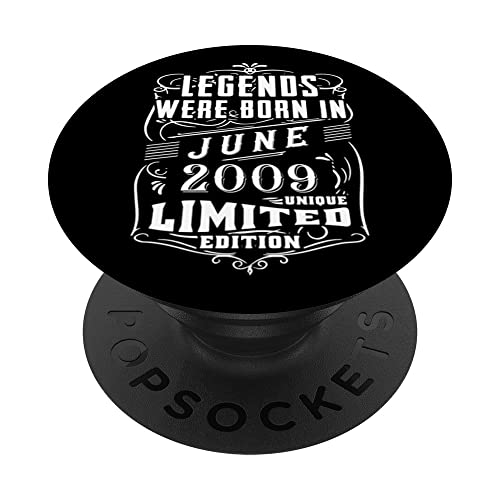 Cumpleaños Junio 2009 Edición Limitada Regalo Legend June PopSockets PopGrip Intercambiable
