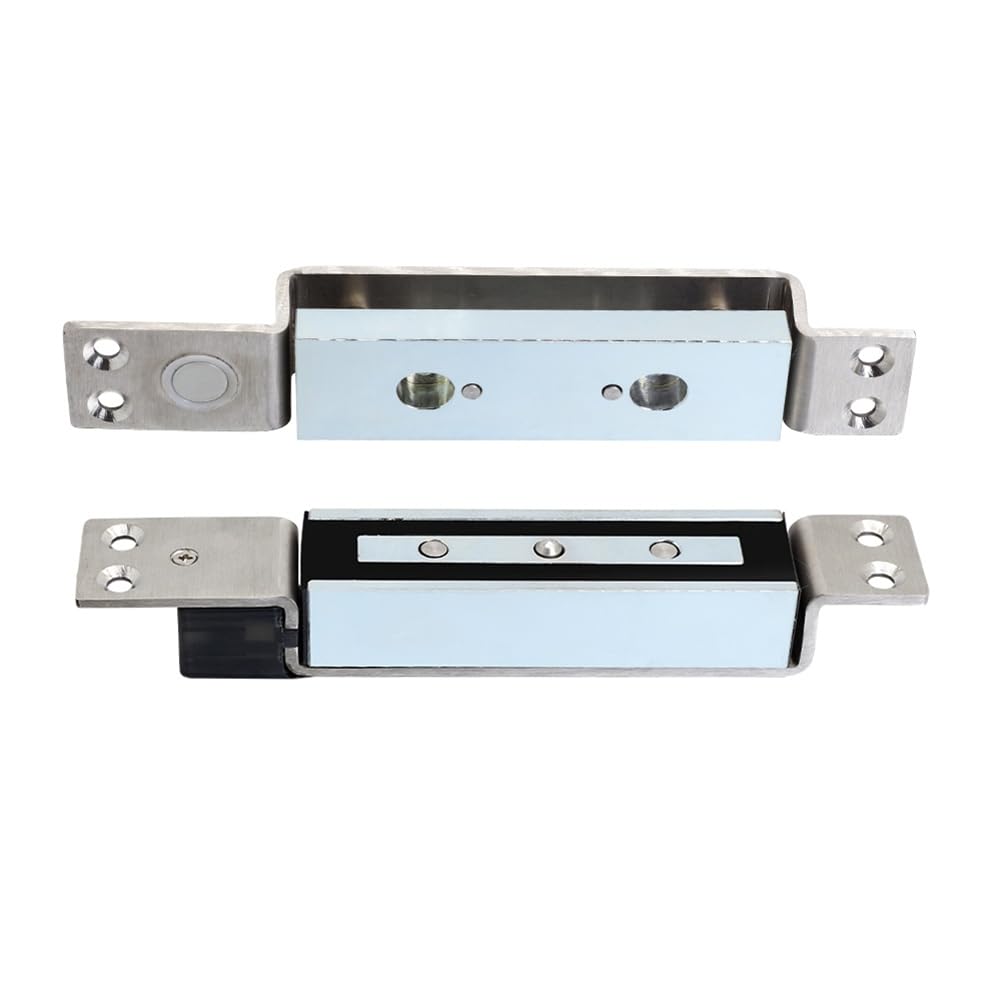 Cerradura Electromagnética de Corte Integrada. Cerradura Magnética Eléctrica Oculta con Retardo de Tiempo para Sistemas de Control de Acceso.