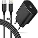 Produktbild USB C Ladegerät,Aioneus 25w iPhone Ladegerät Schnellladegerät,PD 3.0 Power Adapter Ladestecker mit 2m Lightning Kabel,Fast Charger USB C Netzteil für iPhone 11 12 13 Pro Max XR XS Max X 8 7 6 Plus SE