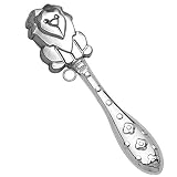 ✔️ AMOR CAMBIO: el elegante sonajero infantil de plata de ley 925 es el regalo adecuado para nacimiento o bautizo. La marca Silver KANNE se especializa en productos de alta calidad de plata de ley 925 y elegantes plateados resistentes al deslustre. Sólida fabricación maciza en un acabado noble y excelente.