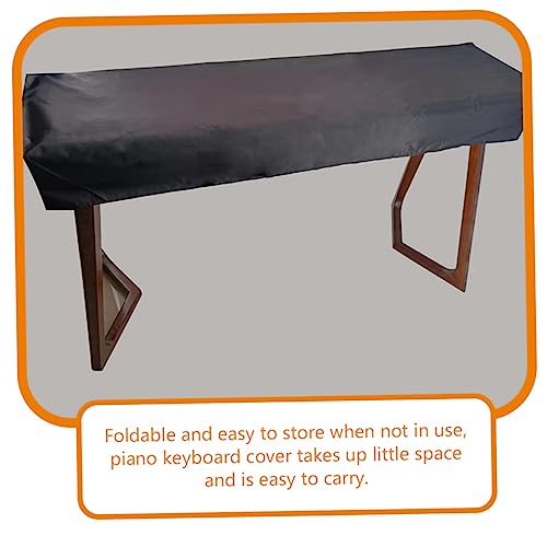 VICASKY Capa De Piano 61 Teclas Capa Protetora De Piano Eletrônico Capa De Teclado De Música Capa De