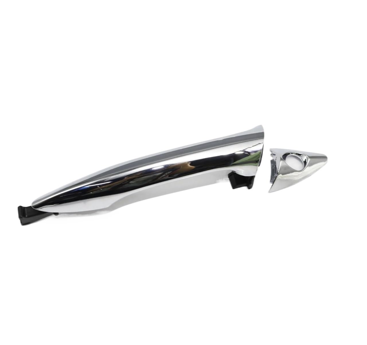 Trixly car Door Handle Exterior Door Handle for 2011-2014 Hyundai Elantra Rear RH Sedan Chrome