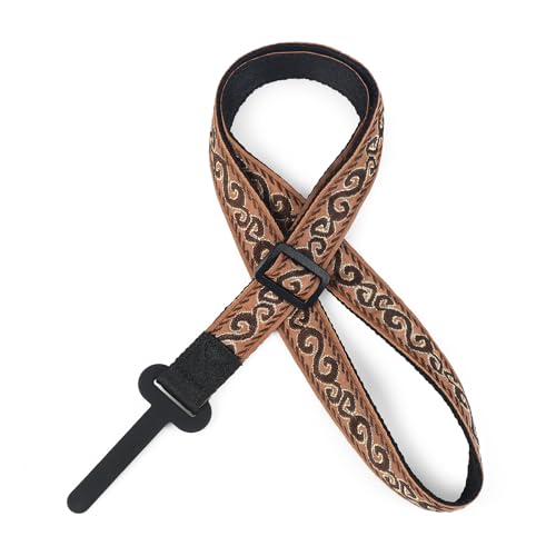 Image of CLOUDMUSIC Ukulele Strap Clip On No Drill J Hook For Soprano Concert Tenor Baritone(SH96)