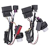 XtremeAmazing 2Pcs Stock Projector Headlight Converter for Ram 1500 2500 3500 2013-2018