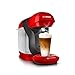 Bosch Tassimo Style TAS1103 Machine à café avec plus de 70 boissons, entièrement automatique, convient pour toutes les tasses, peu encombrante, 1400 W, rouge