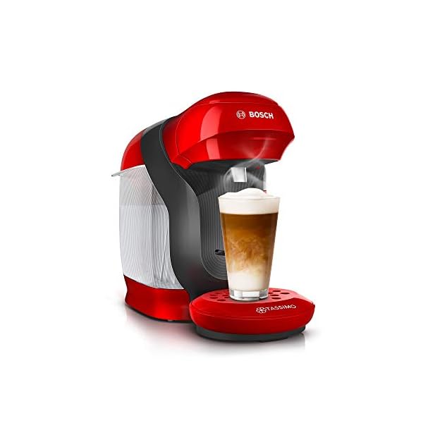 Bosch Hogar TASSIMO Style, Cafetera de Cápsulas, Compacta, Rojo –  chollosdigital