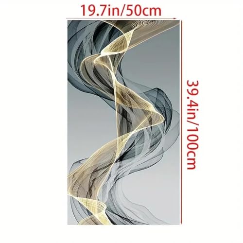 Art moderne sur toile grand format pour décorer un grand mur de salon - 4