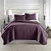 Southshore Fine Linens - Vilano Springs Oversized 3 Piece Quilt Set, King/California King, Purple