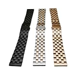 YYJzsw Cinghie for cinturini in acciaio inossidabile orologio da 12 mm 14mm 16mm 18mm 19mm 20mm 21mm 22mm 23mm 24mm(Silver rose gold,14mm)