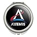 NASA Artemis Moon Logo Compact Travel Purse Handbag Makeup Mirror
