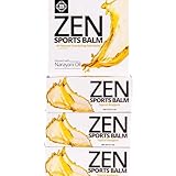 ZEN Sports Balm with Narayani Oil- Cramps, Backaches and Other Workout & Exercise Injuries, Fast-Acting (Pack of 3)