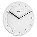 Produktbild Braun Klassische analoge Wanduhr mit ruhigem Quarzuhrwerk, leicht lesbarem Zifferblatt mit 20 cm Durchmesser in Weiß, Modell BC06W