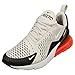 Price comparison product image NIKE Men's Air Max 270 Sneaker, Black Black Lt Bone Hot Punch White 003, 9.5 UK