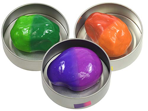 Preisvergleich Produktbild Intelligente Superknete im Set: Farbwechsel + metallisch + nachtleuchtend