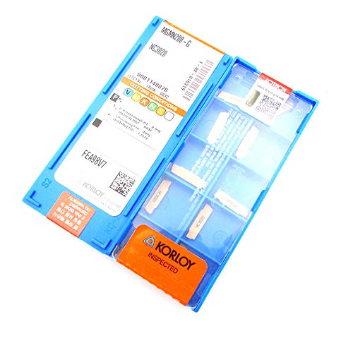 KORLOY MGMN300-M NC3020 Carbide Inserts CNC Tool 10Pcs/Box