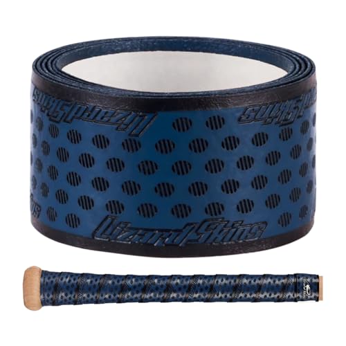 Lizard Skins DSP Ultra 1.1mm Bat Grip – Next-Gen Durasoft Polymer Baseball & Softball Bat Tape (Navy 1.1)