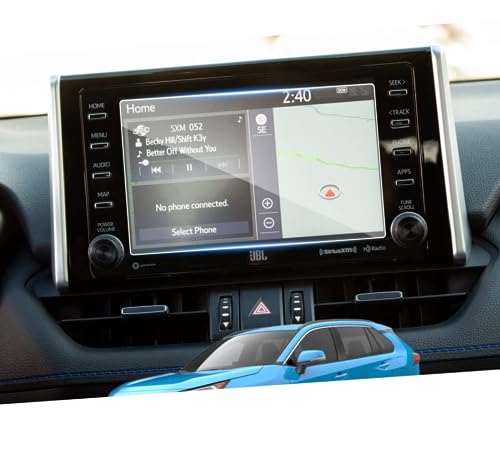 Protecteur d'écran pour Toyota RAV4 7" en verre trempé haute finition