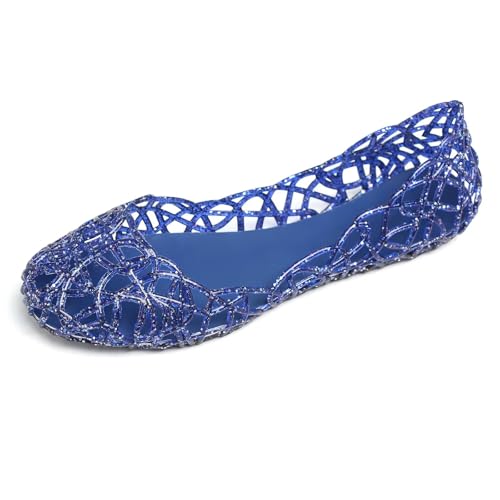 Image of Dear Time Women Flat Heel Summer Beach Jelly Shoes