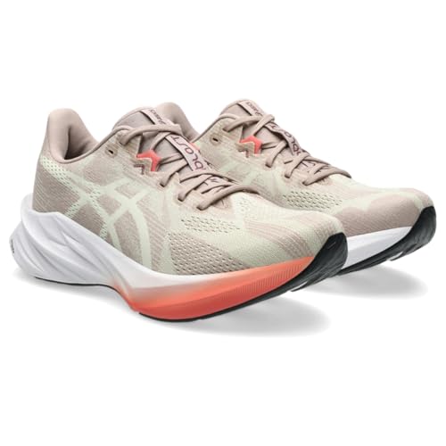 ASICS ASICS Women's DYNABLAST 5 Running Shoes, 11, Fawn/Oyster White