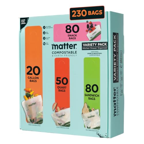 Matter Compostable Assorted Kitchen Bags