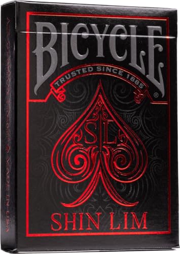Bicycle Shim LIM Baraja de Cartas para Trucos de Magia y