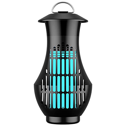 HZLGFX Lámpara Antimosquitos Eléctrico UV 15W, Mata Mosquitos Electrico 4200V, Mosquito Lámpara Trampa con Área 60m², Mata Insectos, Moscas, Polillas para Interior y Exterior Cover